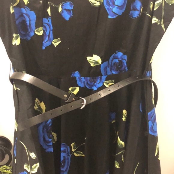 Vintage style 50s boatneck dress - Picture 2 of 5